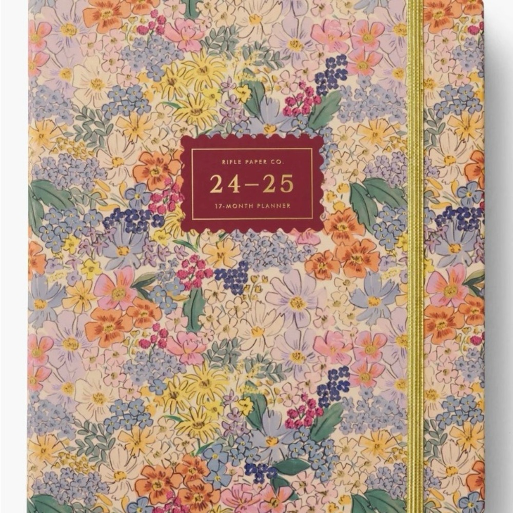 Rifle Paper Co. Floral 17-Month Planner